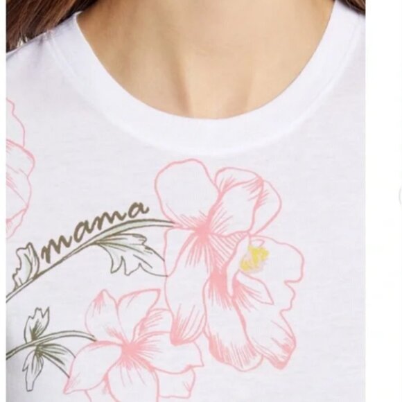 New Halogen Mama Floral Graphic Tee - Picture 6 of 7